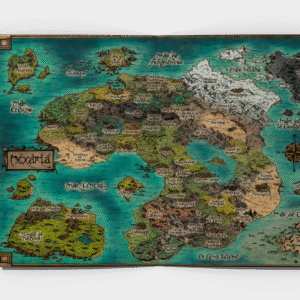 Crónicas del Ocaso: Mapa de Nexaria - PDF